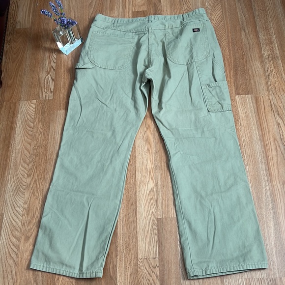 Dickies Relaxed Fit Cargo Khaki Pants Sz 38/30 - Picture 6 of 7